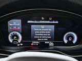 the dashboard of a car with a digital display on it