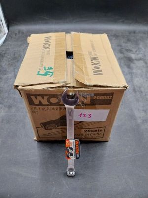 a box with a wrenet sitting on top of it