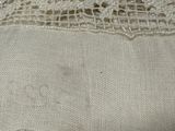 a close up of a piece of cloth with a crochet on it