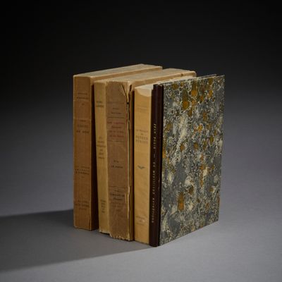 [ENVOIS]. Ensemble de 5 volumes enrichis d'envois autographe…
