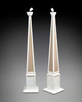 Paire de LAMPADAIRES tronconiques