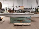 an image of a table saw in a workshop