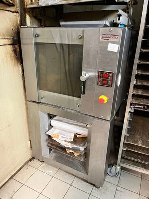 an image of a commercial oven in a commercial kitchen