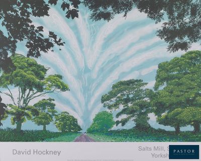 la couverture d'un livre sur laquelle figure une peinture représentant des arbres en arrière-plan
