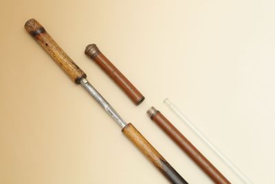 2 CANNES à système - L'une dite "Toulouse Lautrec" ou buveur… - Photo 1