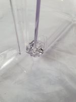 Couvercle roll-top basculant transparent pour buffet - Cloch… (photo 3)