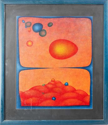 Jean Paul LEMARQUIS (1945), composition, acrylique signée et…