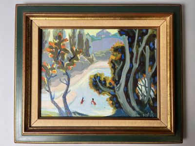 Henri PERTUS (1908-1988) La baignade - Photo 1