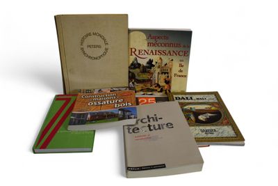 Lot de livres : art et architecture