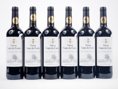 6 Bouteilles CHÂTeau Comte Des Cordes GC ST ÉMilion - 2022