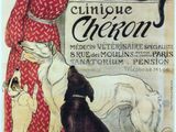 une photo d'une femme en robe rouge caressant des chiens