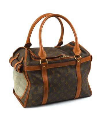sac à main louis vuitton monogramme en toile et cuir