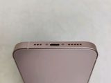 a close up of the back of a pink iphone 6g