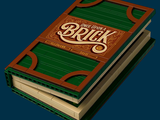 a book that is sitting on top of a stack of books