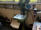 a machine that is sitting in the corner of a room