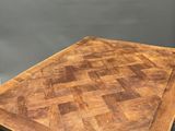 an image of a wooden table with a square top
