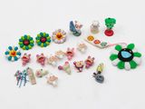 a lot of toys that are sitting on a table