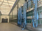 a large room with a lot of wires in it