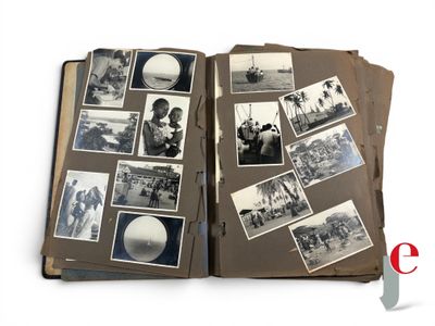 un livre ouvert sur lequel figurent plein d'images