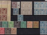 a collection of stamps from different countries and countries