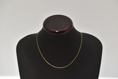 CHAÎNE en or (exemptée). P: 1.3 g - Photo 1