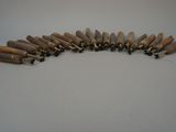 a lot of wooden sticks that are arranged in a circle