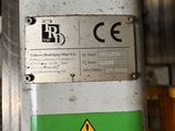 a close up of a sign on the side of a machine