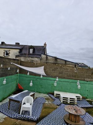 Voile d'ombrage NATERIAL triangulaire (3m60)