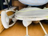 a surfboard that is sitting on top of a table