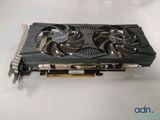 a close up of a video card with a fan on it