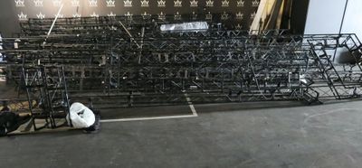 a lot of chairs that are sitting in a room