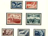 an image of a collection of stamps with different images on them