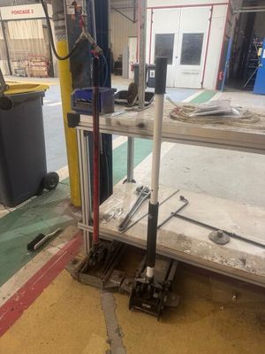 a picture of a machine that is in a building