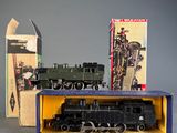 a box with a toy train on it and a box with a toy train on it