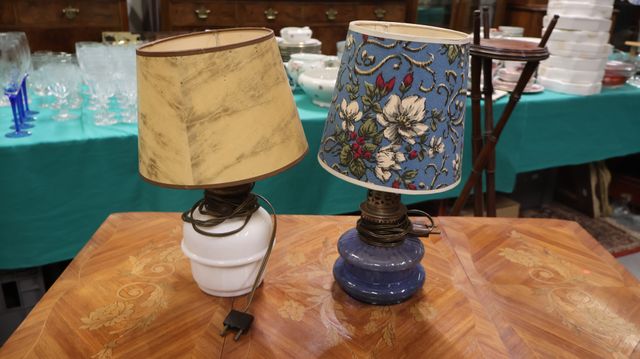 Paire de lampes de chevet