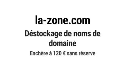 Nom de domaine la-zone.com. Catégorie: Commerce et e-commerc…