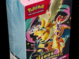 the box contains a pokemon card game called charon and transclants