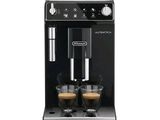 delong coffee machine with two cups of coffee in front of it