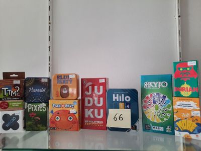 many different types of snacks on the shelf