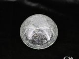 an image of a glass ball on a black background