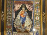 an image of a painting of a woman in a gold frame