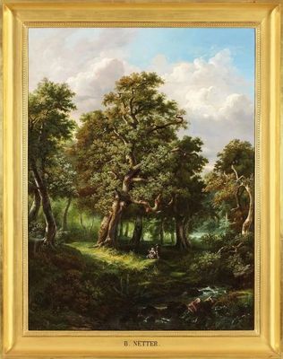Benjamin NETTER (1811-1881) Paysage