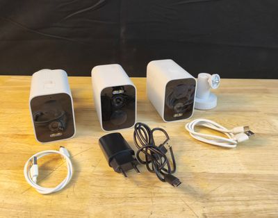 Lot de 3 Caméras de surveillance Xiaomi BW300 extérieur Blan…