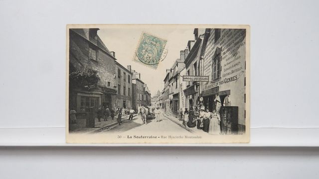 La Souterraine : Rue Hyacinthe Montaudon (BF 50). TBE.