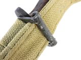 a close up of a bag with a handle on it