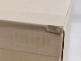a close up of a box on a table
