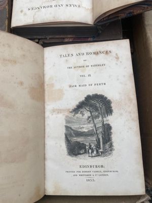 SCOTT (Walter). WAVERLEY NOVELS. (Novels et Tales, Tales and…