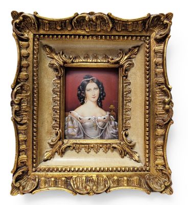 Joseph Karl STIELER (D'après) "Portrait de Charlotte von Hag…
