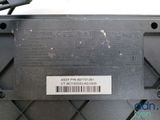 an image of a close up of a laptop with a label on it