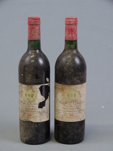 CLOS DE L’ORATOIRE, Saint Émilion Grand cru, MEB au château, 2 bo...